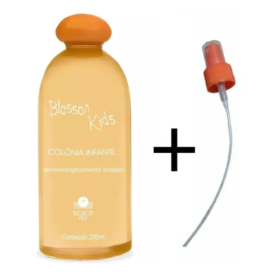 Colônia Blosson Kids Infantil Laranjinha Com Válvula 200ml