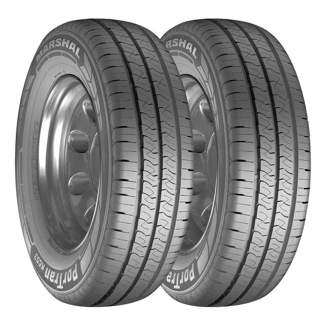 Paquete De 2 Llantas 225/70 R15 Marshal Kc53 112/110r Lt Msi