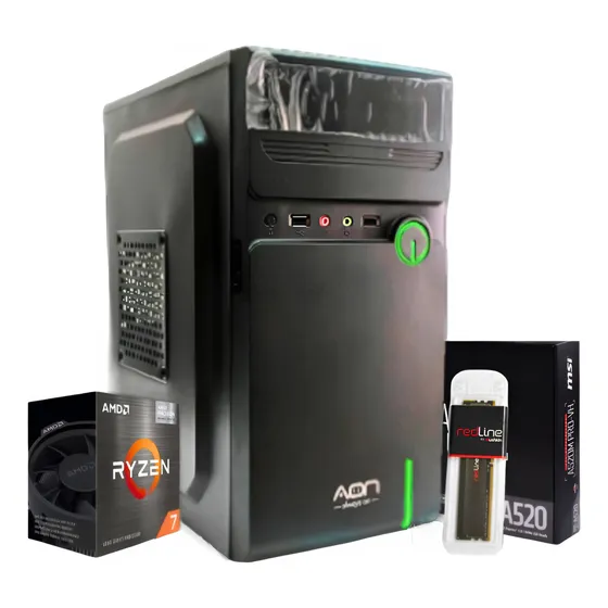Computadora Clon Nueva Amd Ryzen 7-5700g 16gb 256 Gb Ssd