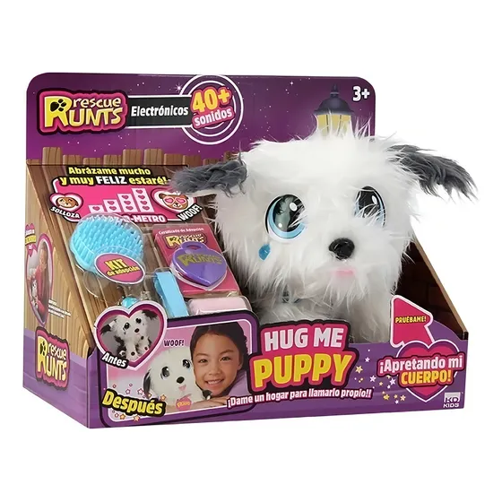 Boneco De Pelúcia Adota Pets Hug Me Max Multikids