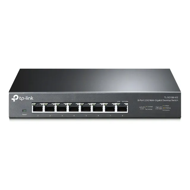 Switch Tp-link Gigabit Ethernet Tlsg108m2 8 Puertos 40 G /vc