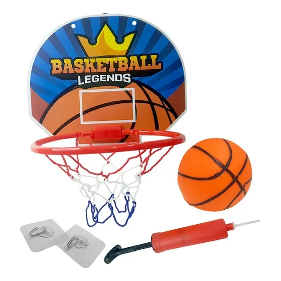 Aro Basquet Infantil Jueguete Basket Con Inflador Y Pelota