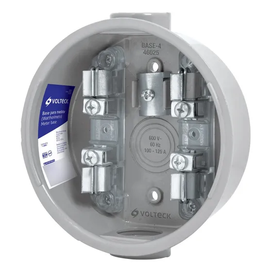Base Para Medidor Cfe, Monofasico Para Casa, Comercio 120v