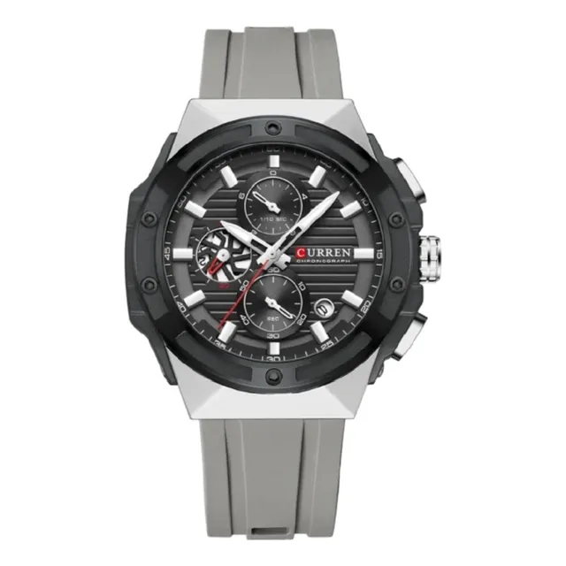 Reloj Curren Correa De Silicón Para Caballeros