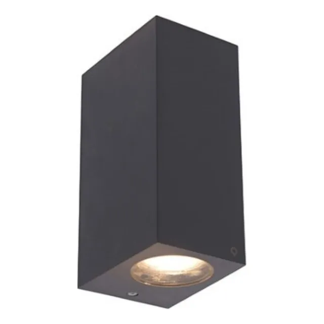 Aplique Lampara Muro Led Luz Doble Dicroico Exterior