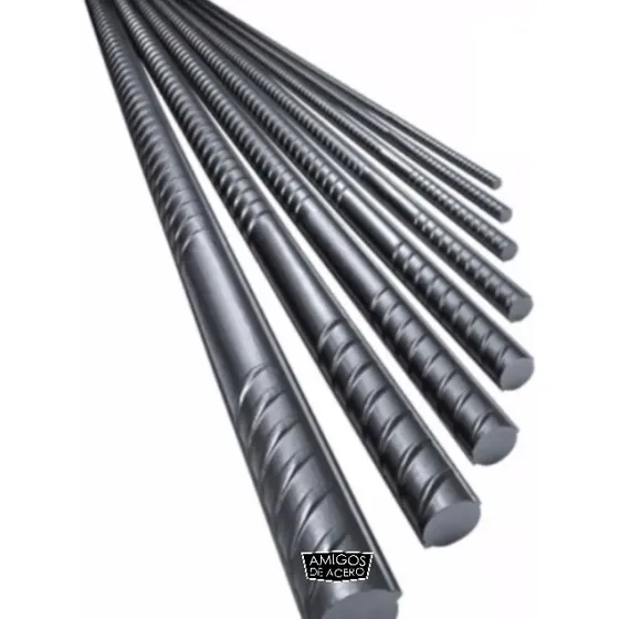 Varilla Hierro Aletado Adn 12 Mm  Barra De 12 Mts - Ha