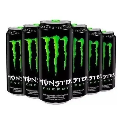 Pack C/6un Energético Monster Energy Zero Açúcar 473ml | MercadoLivre
