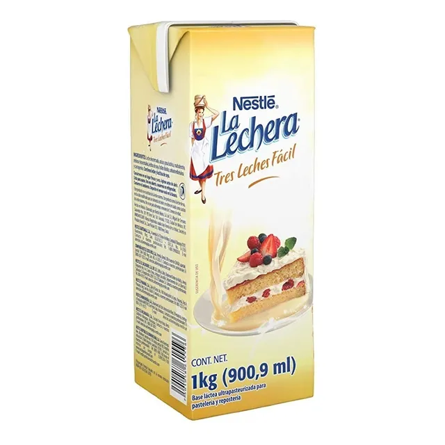 La Lechera Base Tres Leches Nestlé Caja Con 12 Piezas De 1kg