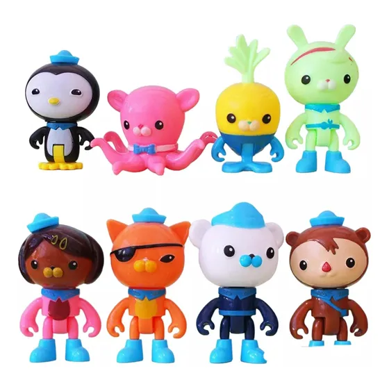 Octonauts Octonautas Personajes Set Figuras