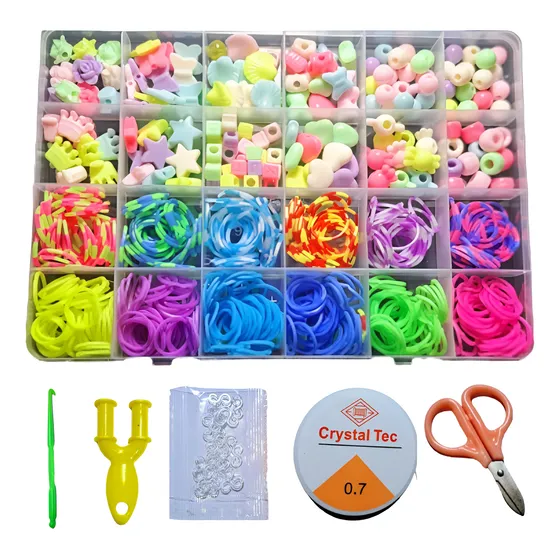 Kit Banditas Magicas+letras Pulseras Bijouterie Tijera Tanza