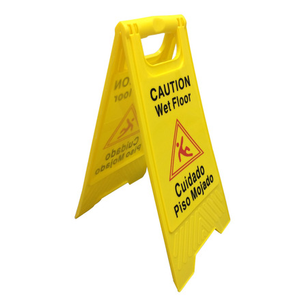 Cartel Amarillo Tipo Carpa Piso Mojado Iael Sg-045 Cartel Amarillo Tipo Carpa Piso Mojado Iael Sg-045