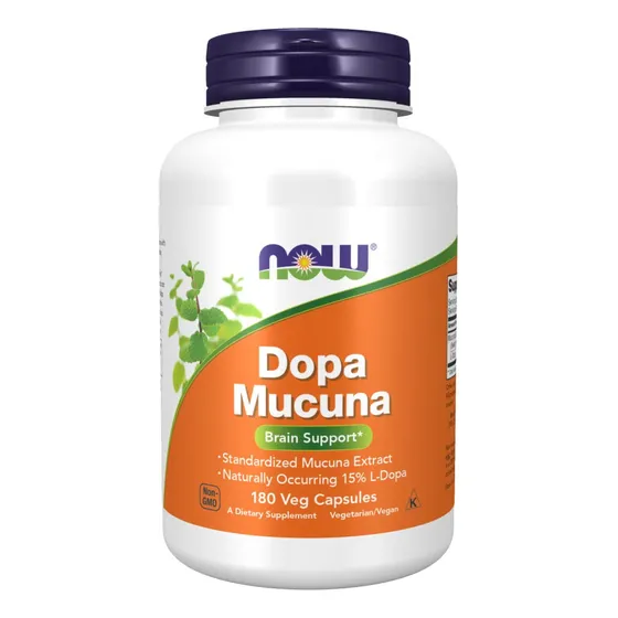 Extracto Estandarizado De Dopa Mucuna De Supplements Now, 18