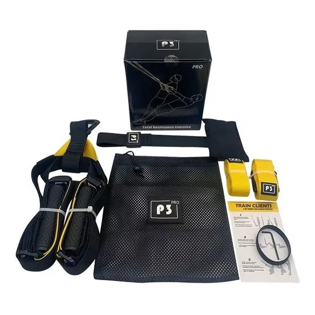Cuerdas De Suspension Tipo Trx Entrenamiento Completo Bandas