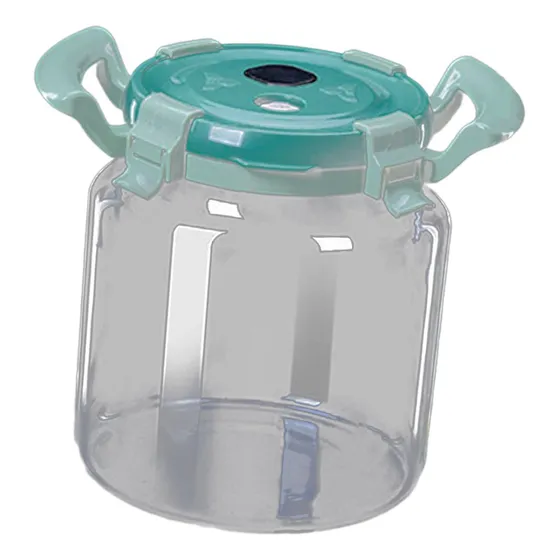 Juego De Tarros De Vidrio Transparente Para Fermentación 5l