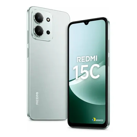 Xiaomi Redmi 15c 16gb Ram 256gb Dual Sim Celular Verde Menta Verde-claro