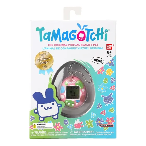 Tamagotchi Mascota Virtual Pink Dots Color Multicolor