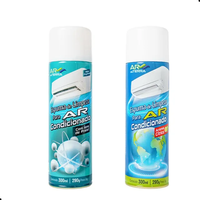Kit 3 Espuma De Limpeza Para Ar Condicionado - Ar Da Terra 