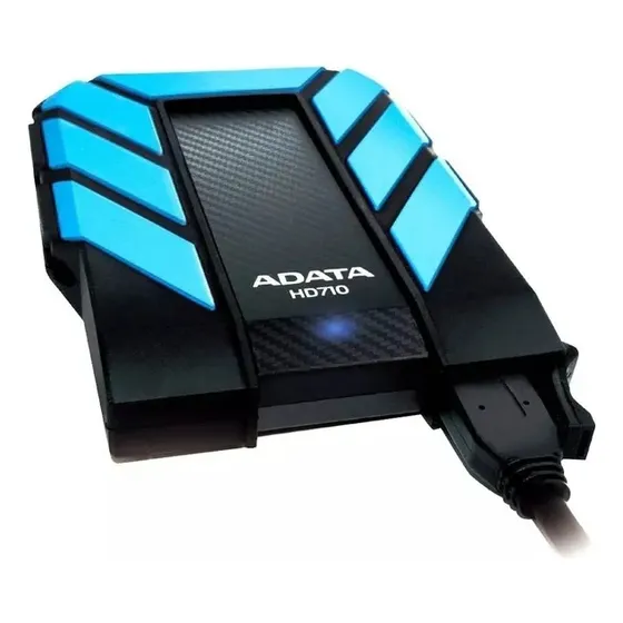Disco Duro Externo 1 Tb Adata Hd710 Pro Antigolpes-agua Azul