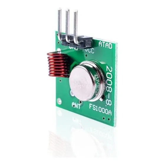 Módulo Rf Transmissor Receptor 433mhz Am Arduíno Pic Avr