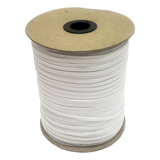 Elástico 3 Ligas/4 Mm Blanco 200 Metros Elástico 3 Ligas/4 Mm Blanco 200 Metros
