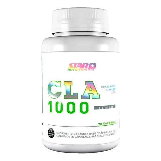 Cla 1000 X90cap Quemador De Grasa Star Nutrition Sabor Neutro