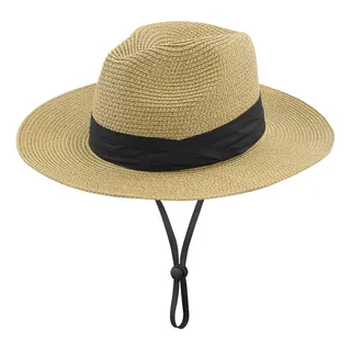 Sombrero Panamá De Paja Flexible Con Ala For Niñas Sombrero Panamá De Paja Flexible Con Ala For Niñas