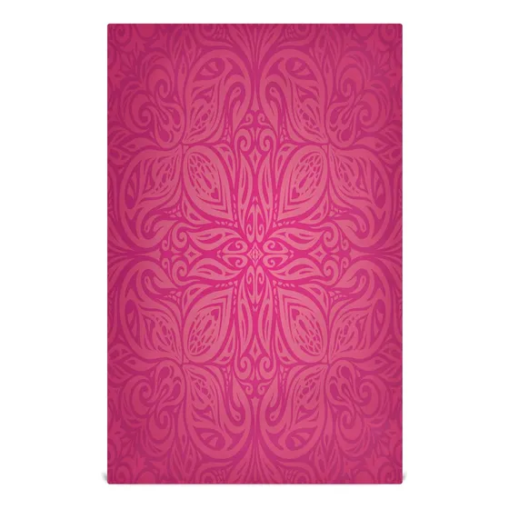 Alaza Toalla Cocina Decorativa Diseño Mandala Color Rojo 1 X