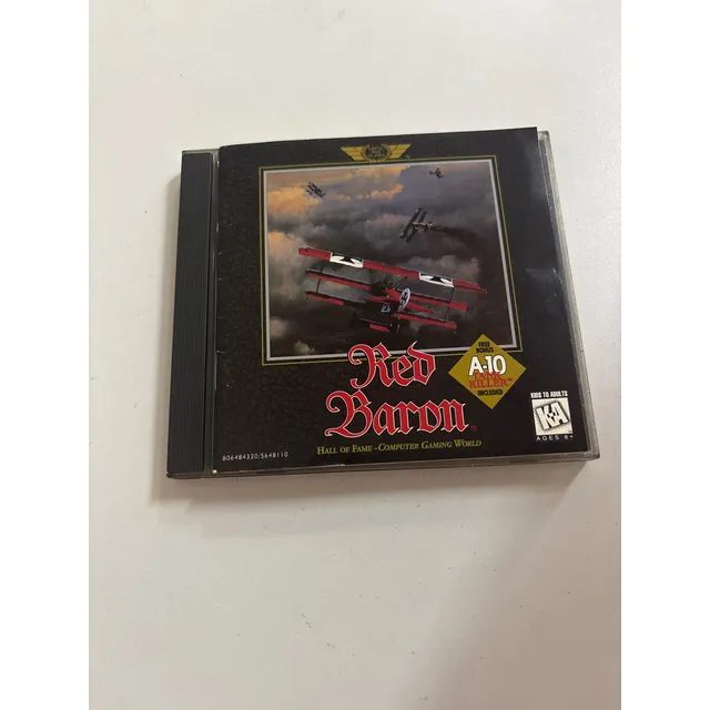 Red Baron Juego De Pc Original Sierra Originals