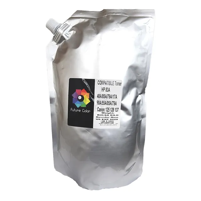 Kilo Toner Hp Universal Future C Sellado Con Boquilla Bolsa
