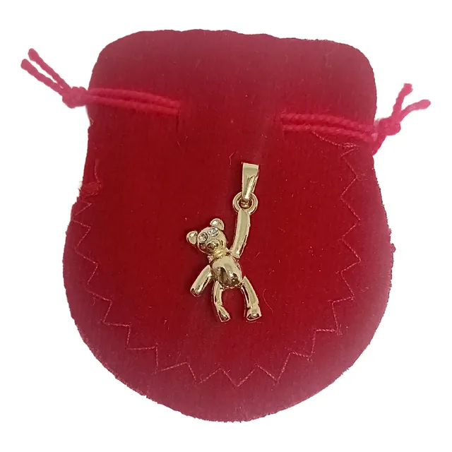 Dije Oso Teddy Colgante Tous Oro Laminado 18k