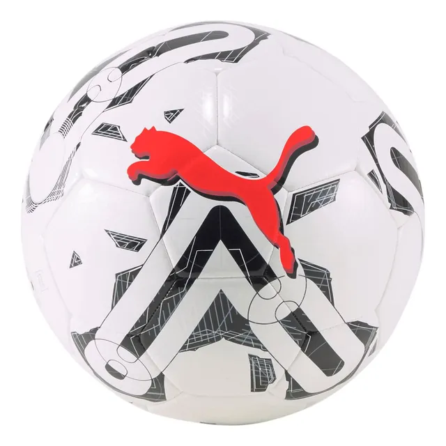 Puma Balon Futbol Orbita 6 Ms Training Blanco Negro Rojo