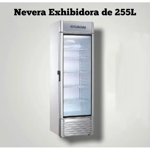 Neveras Exhibidoras Hyundai 255 Litros Nuevas