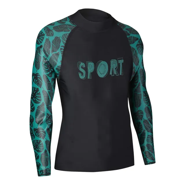 Mz Garment Rash Guard Camiseta Manga Larga Para Hombre Solar