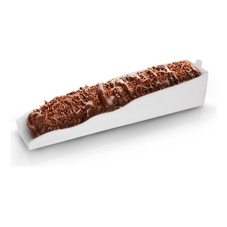 Caixinhas Embalagem Churros Branco 1.500 Pçs Promoção Caixinhas Embalagem Churros Branco 1.500 Pçs Promoção