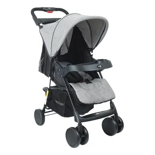 Carrinho BebĂȘ Passeio AtĂ© 15kgs Allday Cinza - Maxi Baby Carrinho BebĂȘ Passeio AtĂ© 15kgs Allday Cinza - Maxi Baby