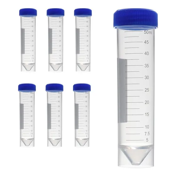 Tubo Cilindro Falcon Paracentrifuga Graduado 50ml Tapa Rosca