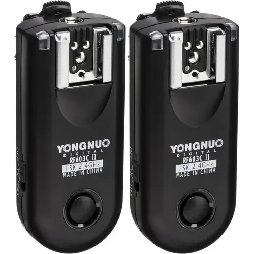 Disparador Para Flash Yongnuo Rf603c Ii | Cuotas sin interés