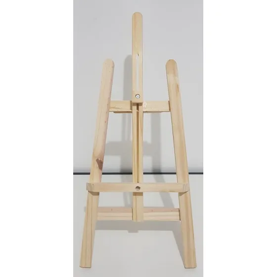 Cavalete Para Pintura De Madeira 70cm Real Seda