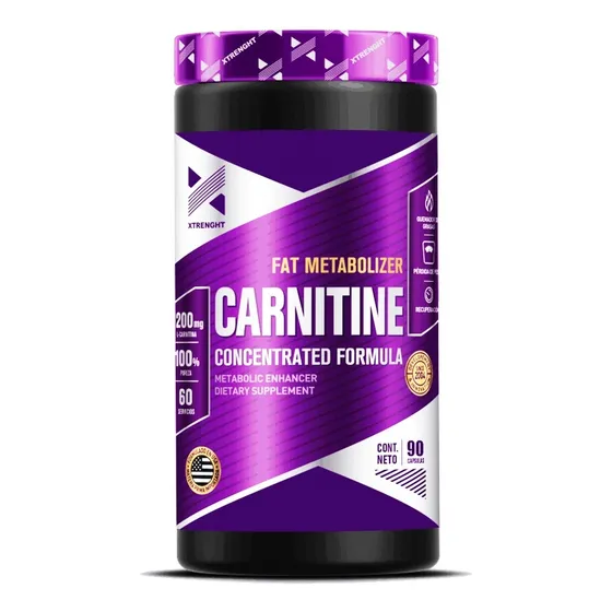 Carnitine 120c Xtrenght Nutrition Carnipure Quemador Natural