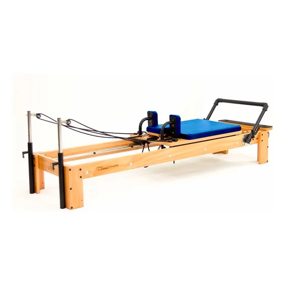 Aparelho De Pilates Reformer Classic Azul Escuro - Arktus