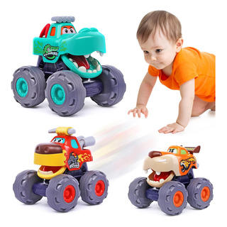 Autos De Juguete Para Niños De 1 Año, Camiones Monstruos, Ju Autos De Juguete Para Niños De 1 Año, Camiones Monstruos, Ju