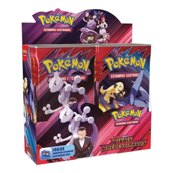 Figura Pokémon Ev 10 - Booster Display - Nintendo 35554 Idioma Português