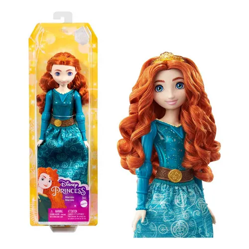 Disney Princesa Muñeca Mérida Para Niñas De 3 Años Y Más