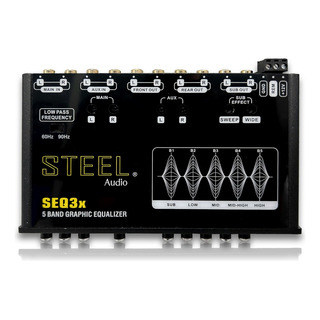 Ecualizador Con Epicentro Steel 5 Bandas Seq3x Line Driver Ecualizador Con Epicentro Steel 5 Bandas Seq3x Line Driver