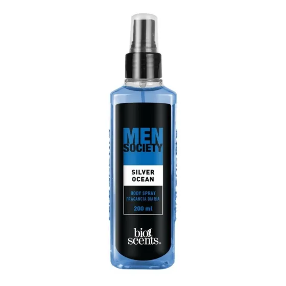 Fragancia Para Hombres Bioscents Silver Ocean Men Society