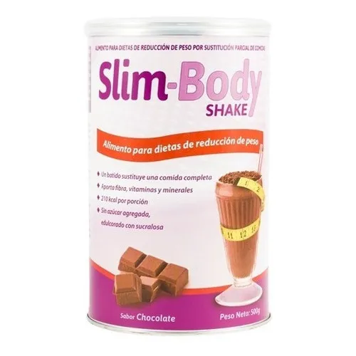 Slim Body Shake Chocolate 500g | Batido Adelgazante