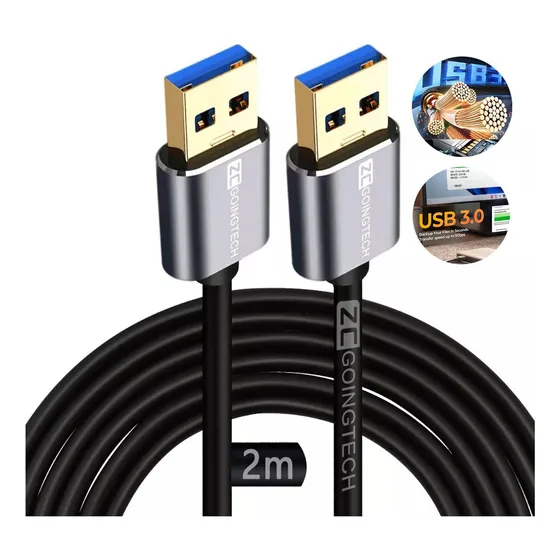 2m Cable Usb 3.0 Tipo A A Tipo A Cable Macho A Macho