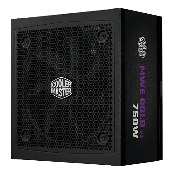 Fuente Coolermaster Mwe Gold V3 750w Full Modular Atx 3.1 Hdb 80 Plus Gold 12v-2