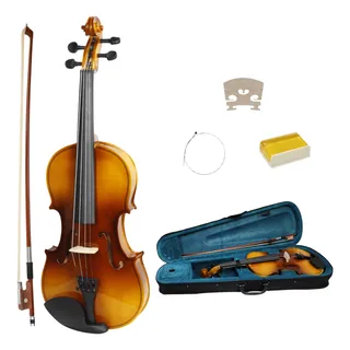 Violino 4/4 Konig Natural Completo Arco Estojo Breu Violino 4/4 Konig Natural Completo Arco Estojo Breu