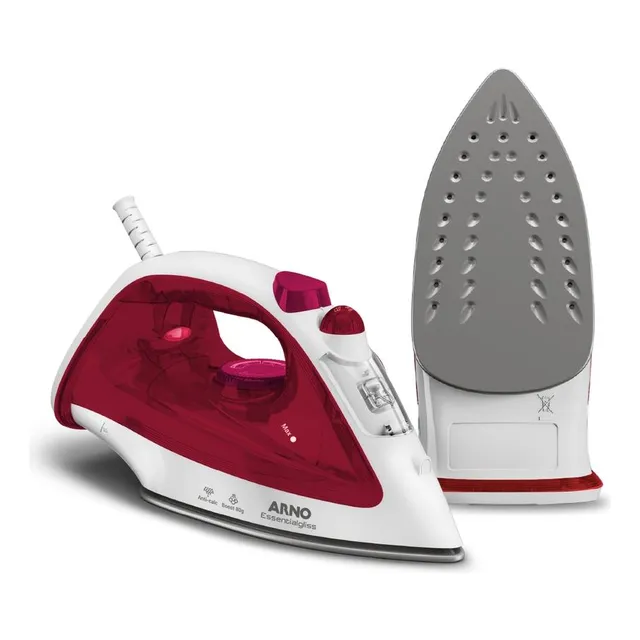 Ferro A Vapor Arno Essentialgliss Base Antiaderente Fmq 127V